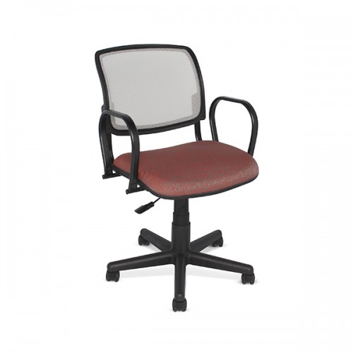 SILLA SECRETARIAL MESH CON BRAZOS  